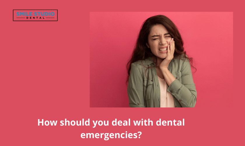 How should you deal with dental emergencies?