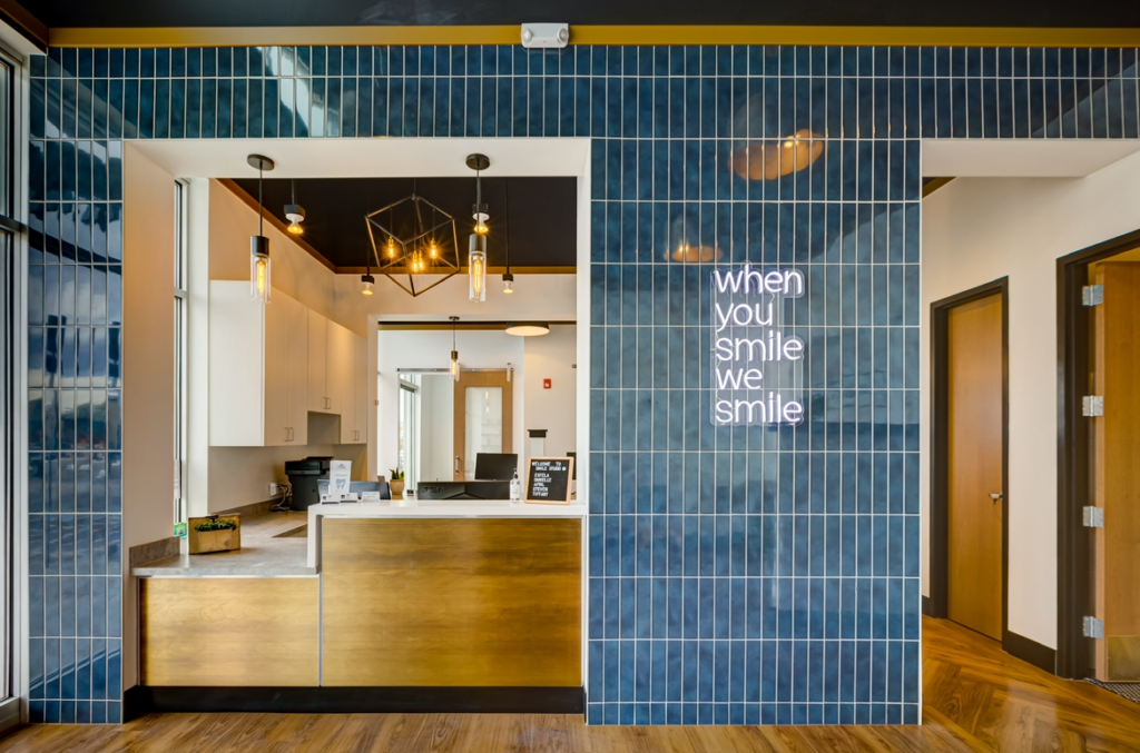 The Lobby at Smile Studio Dental, Denver CO